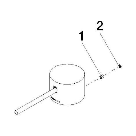 Dornbracht 90206602000-00 Gr. pour lavabo sur pied pièces de rechange