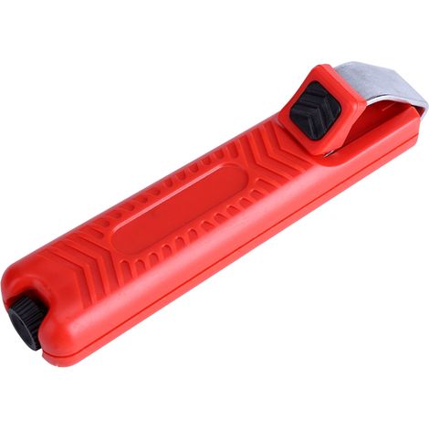 Cable Stripper - 8-28 mm Adjustable Depth - For PVC Rubber Silicone Teflon Cables - Electrician Tool - 1 Piece (1/5)