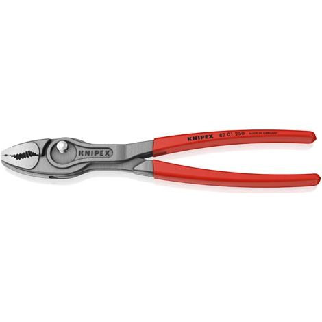 Knipex – Pince multiprise 250 mm – Préhension frontale et latérale – Capacité de serrage 27 mm – Tête fine pour espaces restreints