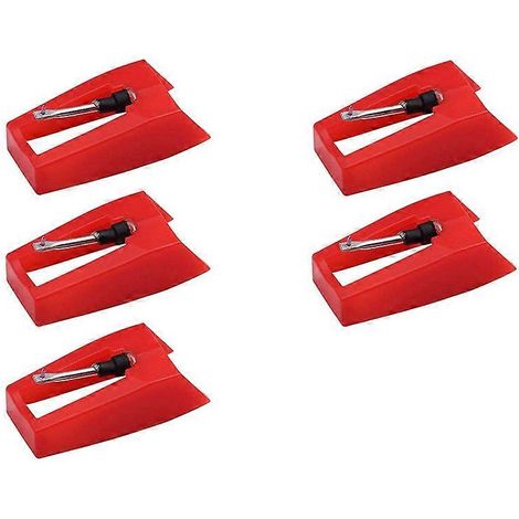 Stylets de rechange pour platines vinyles, lot de 5 - JBMEDIA (1/4)