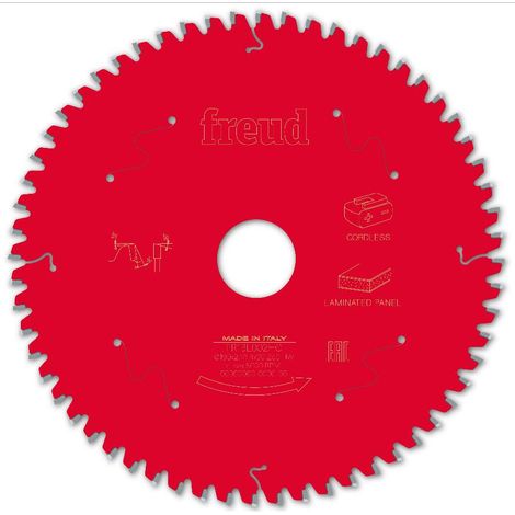 Hoja para sierra circular portátil sin cable FREUD - Ø190 2,1/1,4 AL30 Z60 BA -5° - F03FS10077 -FR13L002HC