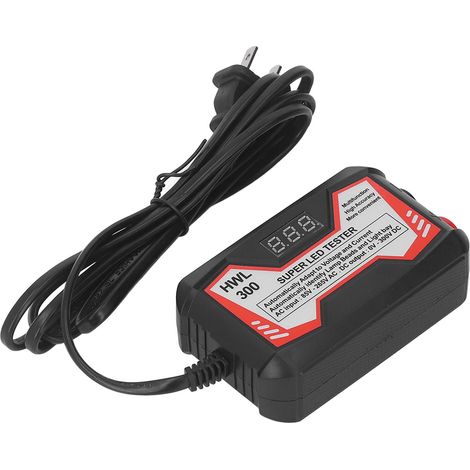 Testeur de LED et bande lumineuse HWL-300 noir - Diagnostic sans démontage pour réparation TV LCD rétroéclairage, norme US 85-265V, certification CE/FCC, outil de test universel (1/5)