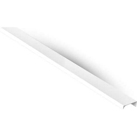 NAVARRO AZORÍN Poignée En Aluminium Pour Meubles, Tiroirs et Armoires, Cuisine et Salle De Bain, Design Élégant, Made In Spain, 500 mm Blanc (1/5)