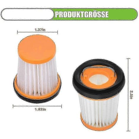 filtros de aspiradora para aspiradora de mano inalámbrica Shark Ion W1, filtros para aspiradora Shark Wandvac WV200 WV201, Happy H SZRH (1/4)