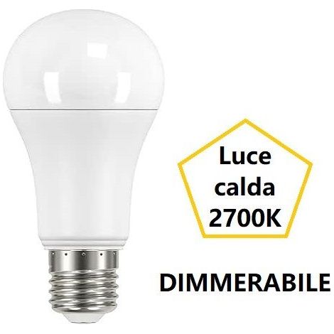 LAMPADINA GOCCIA A LED 18W E27 LUCE CALDA DIMMERABILE BOT LIGHTING (1/2)