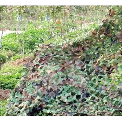 Filet de camouflage militaire 6m x 6m pour chasse et camping
