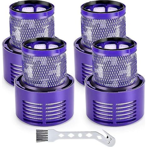 CREA Pack Filters For Dyson V10 Motorhead Cyclone Animal Absolute Sv12 Cordless Vacuum Cleaner Attachment Replaces Dy-969082-01 (1/5)