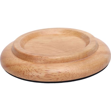 Lot de 3 coupelles de protection pour roulettes de piano en bois dur, insonorisées, antidérapantes et universelles (1/5)