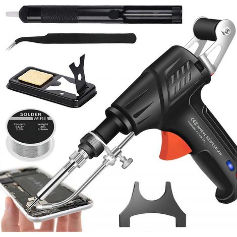 Ensemble de soudage cinq pièces, outils de soudage laser industriels polyvalents à chauffage interne, outil portatif 3 en 1 pour le décapage de la rouille, la découpe et le soudage (1/5)