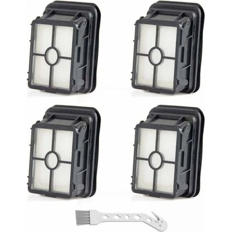 Bissell Crosswave 4 pièces 1866 1866F Filtres de Rechange Lavable pour les Aspirateurs Bissell CrossWave 3-en-1 Multi-Surface 17132 et Pet Pro 2225N (1/4)