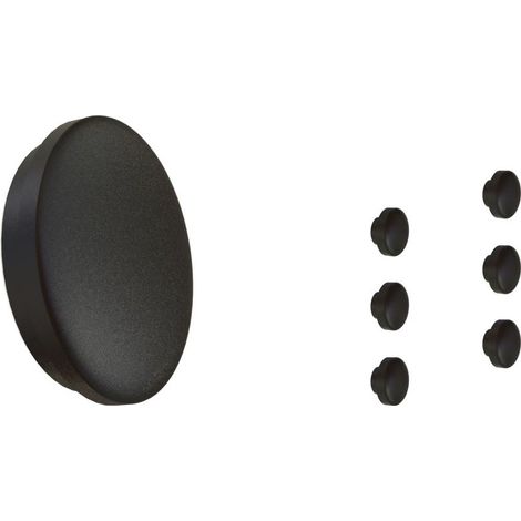 Lot Embouts de finition pour Garde Corps avec 6 lisses - Finition RAL7016 Sablé (1/3)