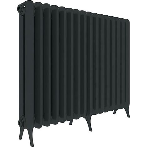 Gussheizkörper mit Fuss - Höhe 660mm - Länge 1180mm - 2254 watt - Dicke 180mm - Kapazität 57.96L - PLA920/1180FB3
