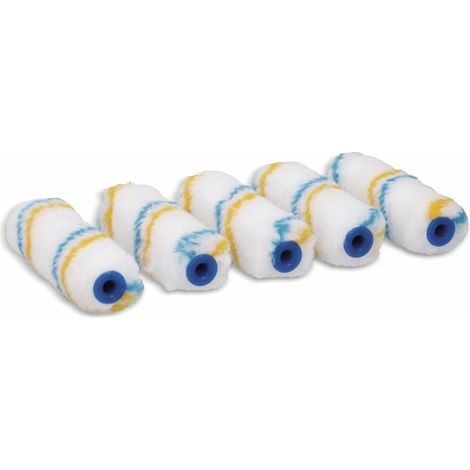 KINZO Rouleaux de rechange pour rouleau à peinture, lot de 5