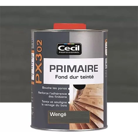 Primaire Fond dur Teinté CECIL PX302 Wengé 1 L (1/3)