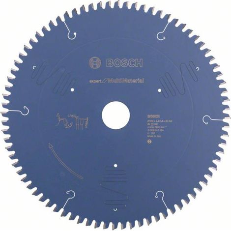 Bosch Expert per Materiali Multipli Sega Circolare 250 mm (1/4)