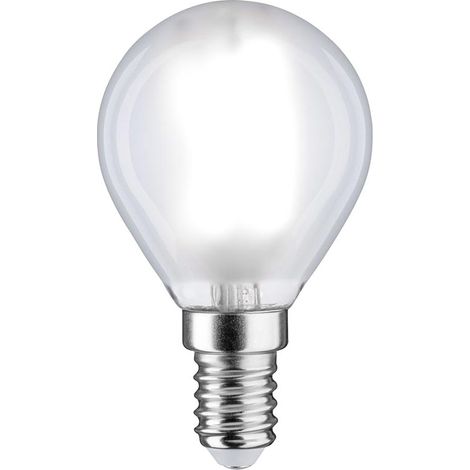 Paulmann LED Filament Tropfen matt, E14, 5 W = 40 W, 470 lm, Tageslichtweiß, dimmbar (1/3)