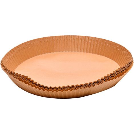 Bandeja de papel redondo para freidora de aire foodies mp, ø26 cm, 50 uds (1/2)
