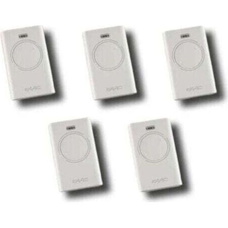 faac 5 x télécommande 2 canaux xt2 868 slh lr 787009 (1/3)