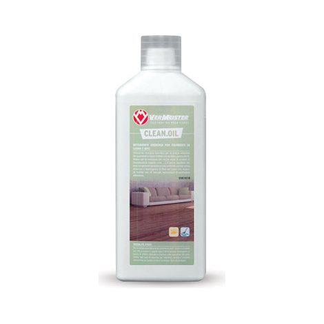 CLEAN.OIL detergente per parquet oliati rimuove tracce di cera e grassi LT1