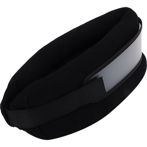 Collier Cervical Respirant de Correction Posturale, Attelle de Traction pour Nuque, Sangle de Maintien Noir, Taille Moyenne, Dispositif de Soutien Cervical (1/5)