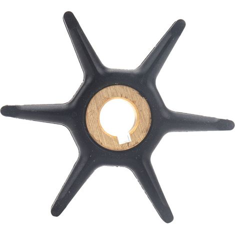 Außenbordmotor, Edelstahlpropeller für Johnson 277181 Außenbord-Wasserpumpenlaufrad, Gummilaufrad 434424, 18-3001 (1/4)