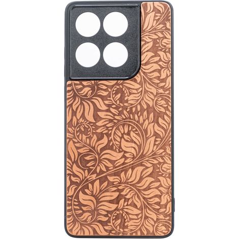Bewood Holzhülle für Motorola Edge 60 Pro 5G APFELBLÄTTER (1/2)