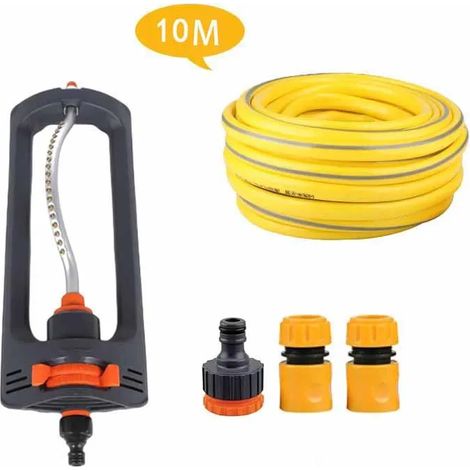 Arroseur oscillant automatique pour pelouse avec 4 modes pour l'irrigation agricole et l'arrosage des jardins. (1/5)