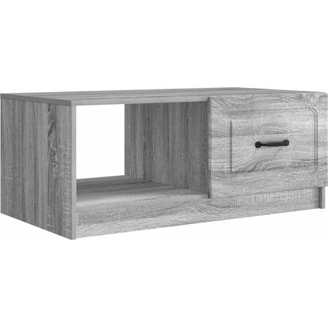 Couchtisch Graues Sonoma 90 x 50 x 37 cm Holzwerkstoff vidaXL