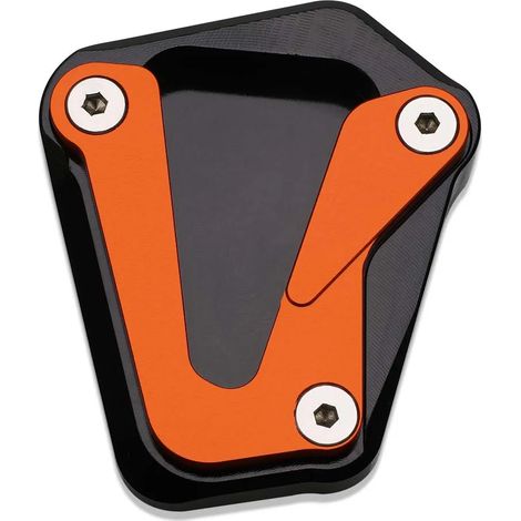 (Orange sans logo) Béquille latérale CNC pour moto, extension de repose-pieds, coussinet antidérapant, compatible avec KTM 790 DUKE (2017-2023) maxpower (1/4)