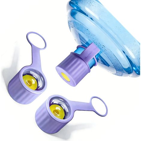 Pratico tappo in gomma per bottiglie d'acqua con-p