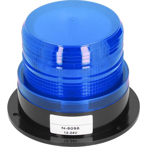 Wasserdichte LED-Rundumleuchte, blinkende Warnleuchten für Pkw, Lkw, Schulbusse, blau (1/5)