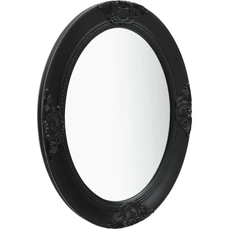 Maison Exclusive - Specchio da Parete Stile Barocco 50x70 cm Nero (1/5)