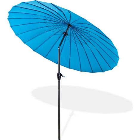 Parasol Tokio 2,5 m - Bleu azur
