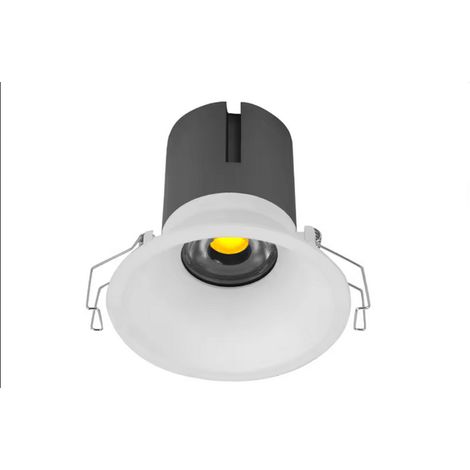 Faretto led cob tondo da incasso 5 watt effetto scomparsa lampada per controsoffitto cucina soggiorno luce fredda 6000k calda 3000k o naturale 4000k (1/5)