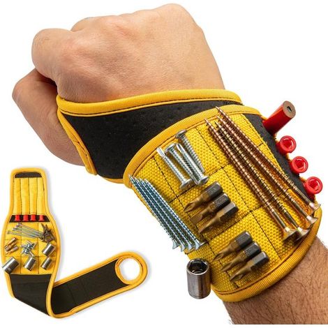 Magnetisches Werkzeug-Haltearmband für Heimwerkerprojekte und Reparaturen (1/5)