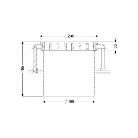 KESSEL 55140 Pièce d'assise Ferrofix