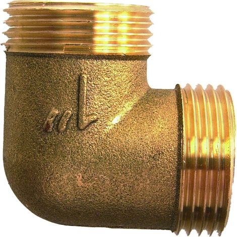 Coude 90° laiton à visser mâle 94 - 1''1/4 - DUMONT