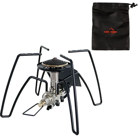 Interrupteur d'allumage pliable pour réchaud araignée, allumeur pour fourneau portable à cassette, pièces détachées pour réchaud de plein air, ustensiles de cuisine de survie pour pique-nique et rando (1/5)