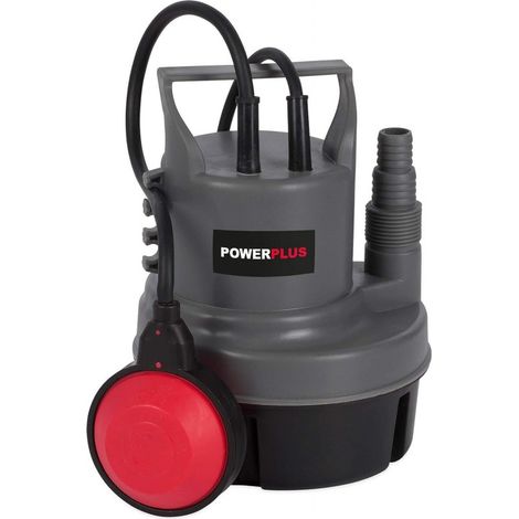Bomba sumergible POWERPLUS 200w. aguas limpias (1/4)