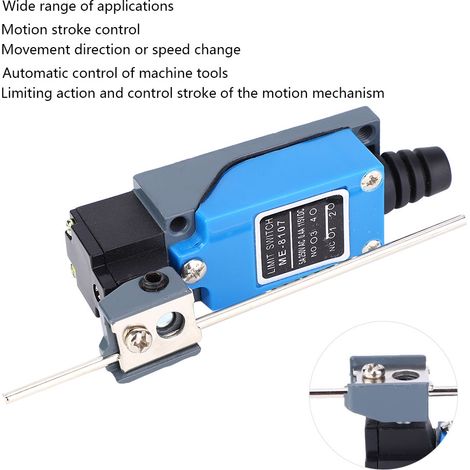 ME-8107 Interrupteur de fin de course miniature à levier rotatif 250VAC 5A microswitch (1/5)