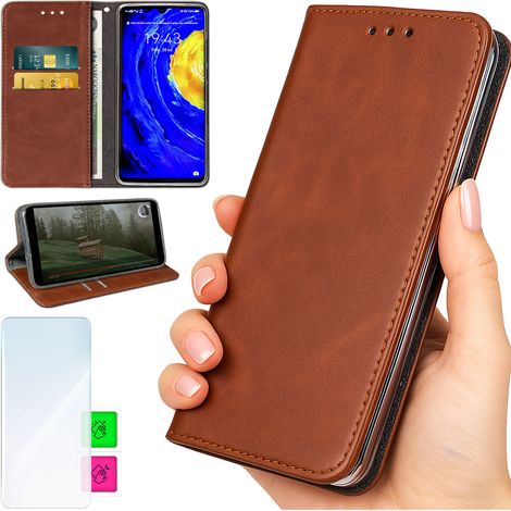 Funda tipo cartera para Motorola Moto G34 - Cubierta marrón bluemoon (1/5)