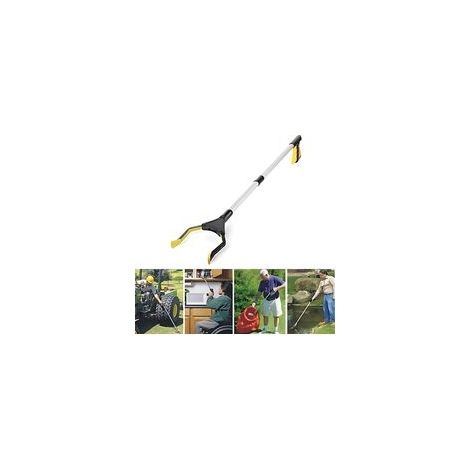 Pince de préhension rotative 81 cm, outil de ramassage pour objets, déchets, jardin – Poignée ergonomique, tête pivotante– (1/5)