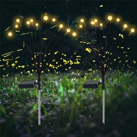 1PCS Lampe Solaire, 10 LED, Étanche IP65, Balançoire, Jardin, Extérieur (1/4)