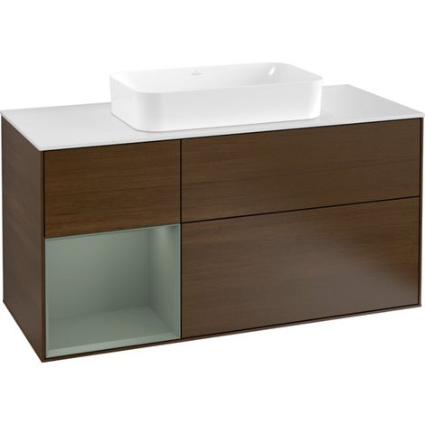 Villeroy & Boch F291GMGN Meuble sous-lavabo Finion F29