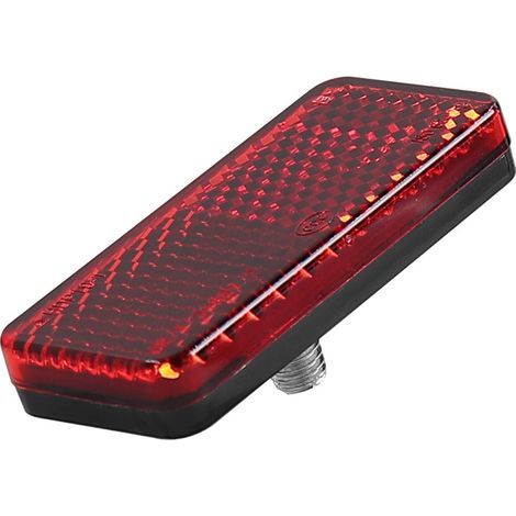 Quadratischer Netzreflektor für den hinteren Kotflügel von Offroad-Motorrädern, roter Bremswarnstreifen, Zubehör (1/4)