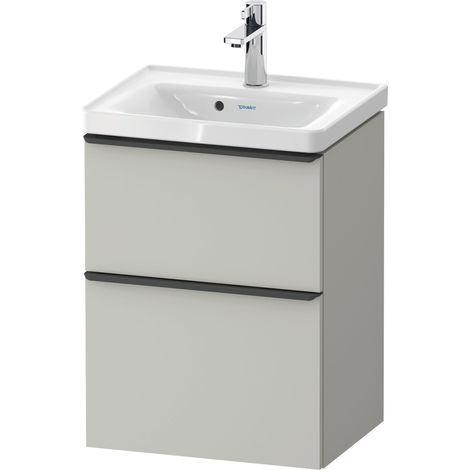 Duravit D-Neo Waschtischunterbau wandhängend, 484x625x372mm, 1