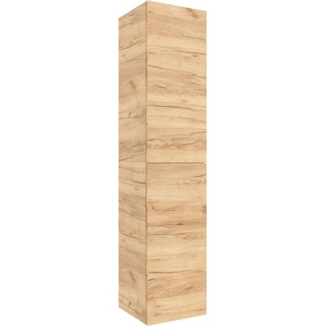 Armoire haute ALLIANCE 1600 avec 2 portes Chêne Afrique (1/3)