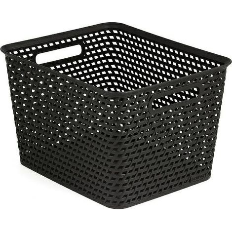 Curver Panier Organisateur brun foncé plastique durable