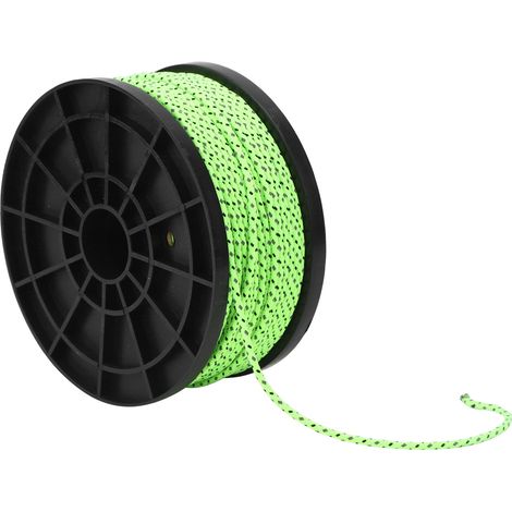 Corde de sécurité réfléchissante 2,5mm haute densité pour tente anti-vent et camping polyvalente (1/5)