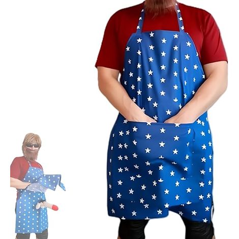 Tabliers au look de chef rigolo, tabliers au design original avec une surprise dans les poches, tabliers amusants avec des surprises cachées, cadeaux parfaits pour les fêtes. (1/5)